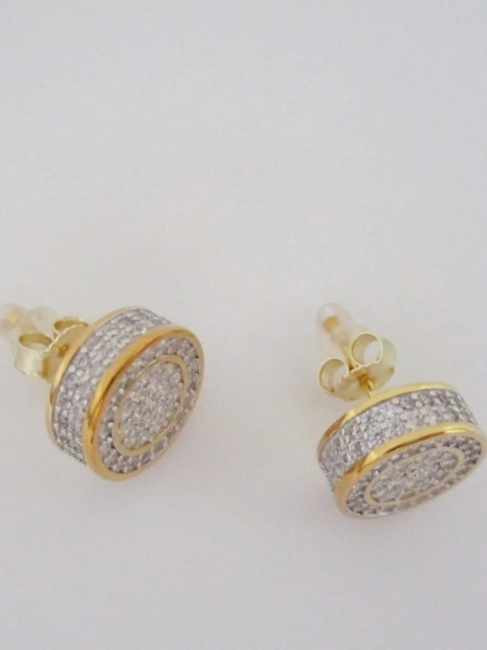 RHONA SUTTON Men's Stud Sterling Silver Earrings